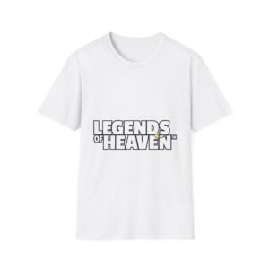 Legends of Heaven Unisex Softstyle T-Shirt, Casual Tee, Spiritual Graphic Shirt, Divine Inspiration Top, Gift for Dreamers, [...]